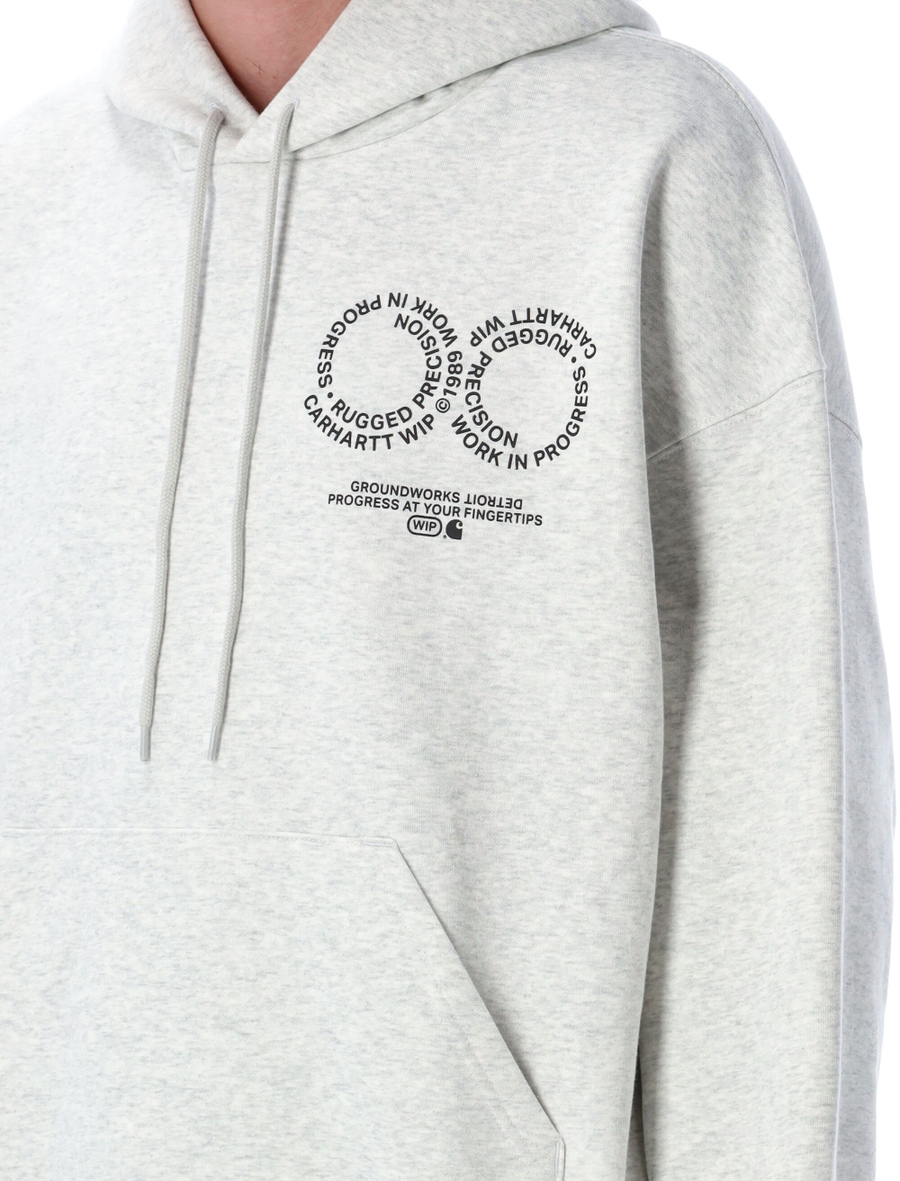 Hooded Rotation sweat - Spazio Pritelli