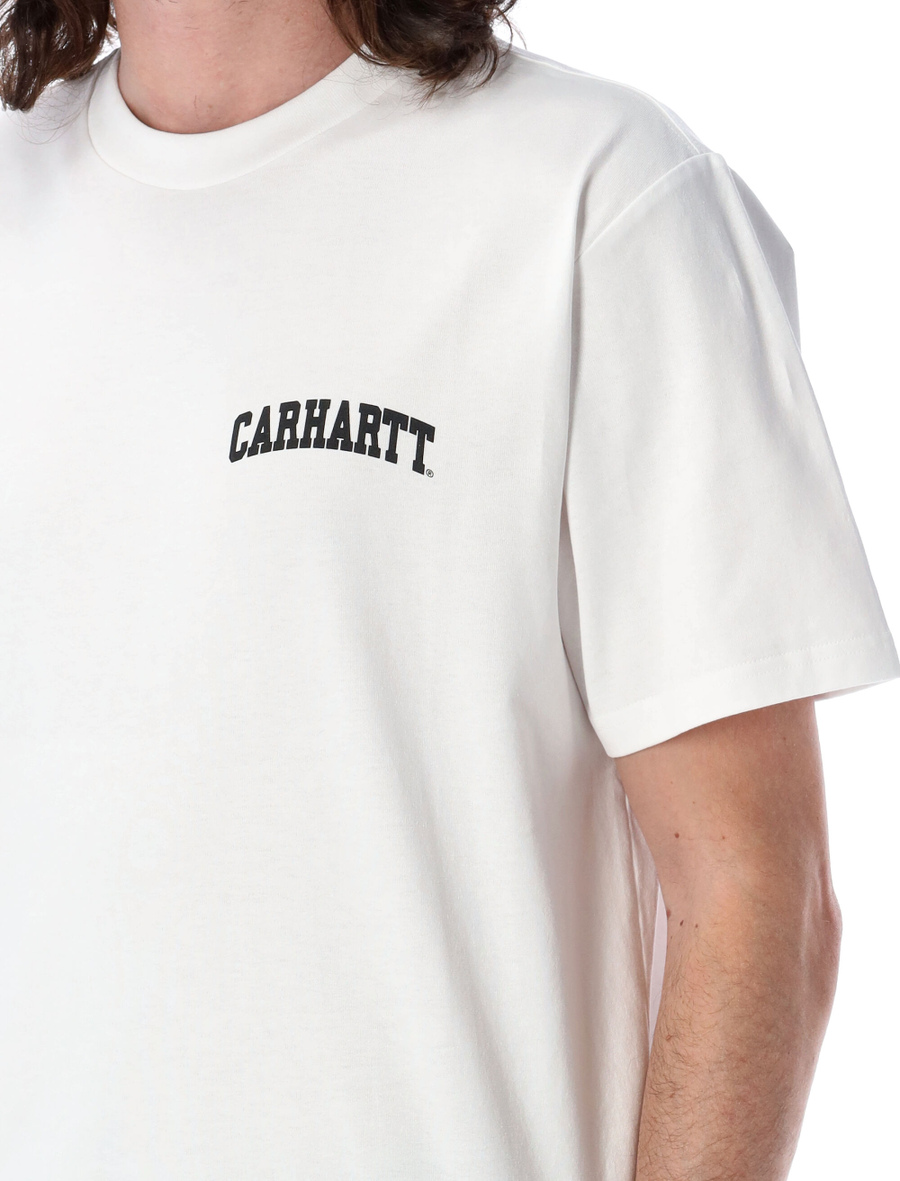 S/S University Script T-Shirt - Spazio Pritelli