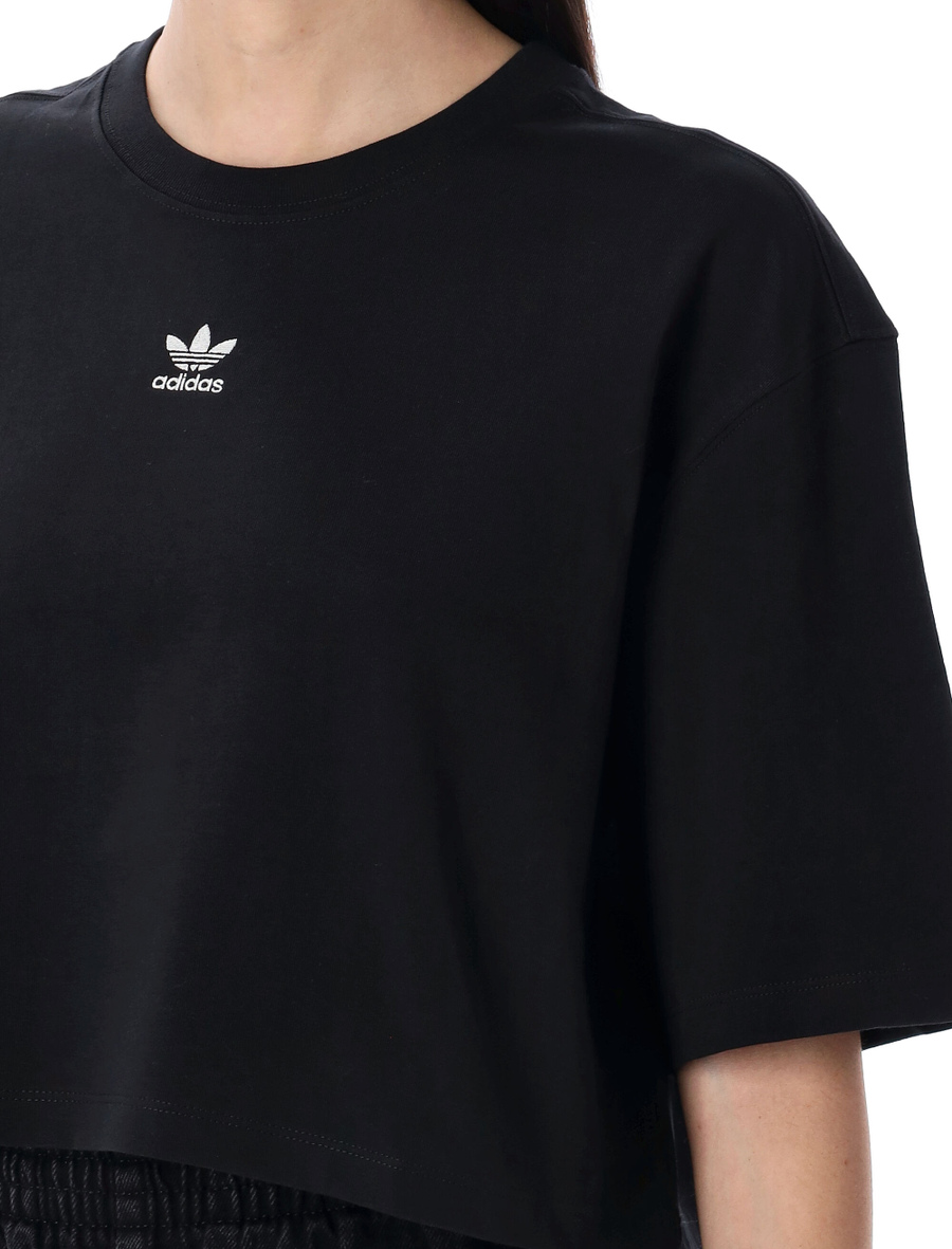 Essentials crop tee - Spazio Pritelli