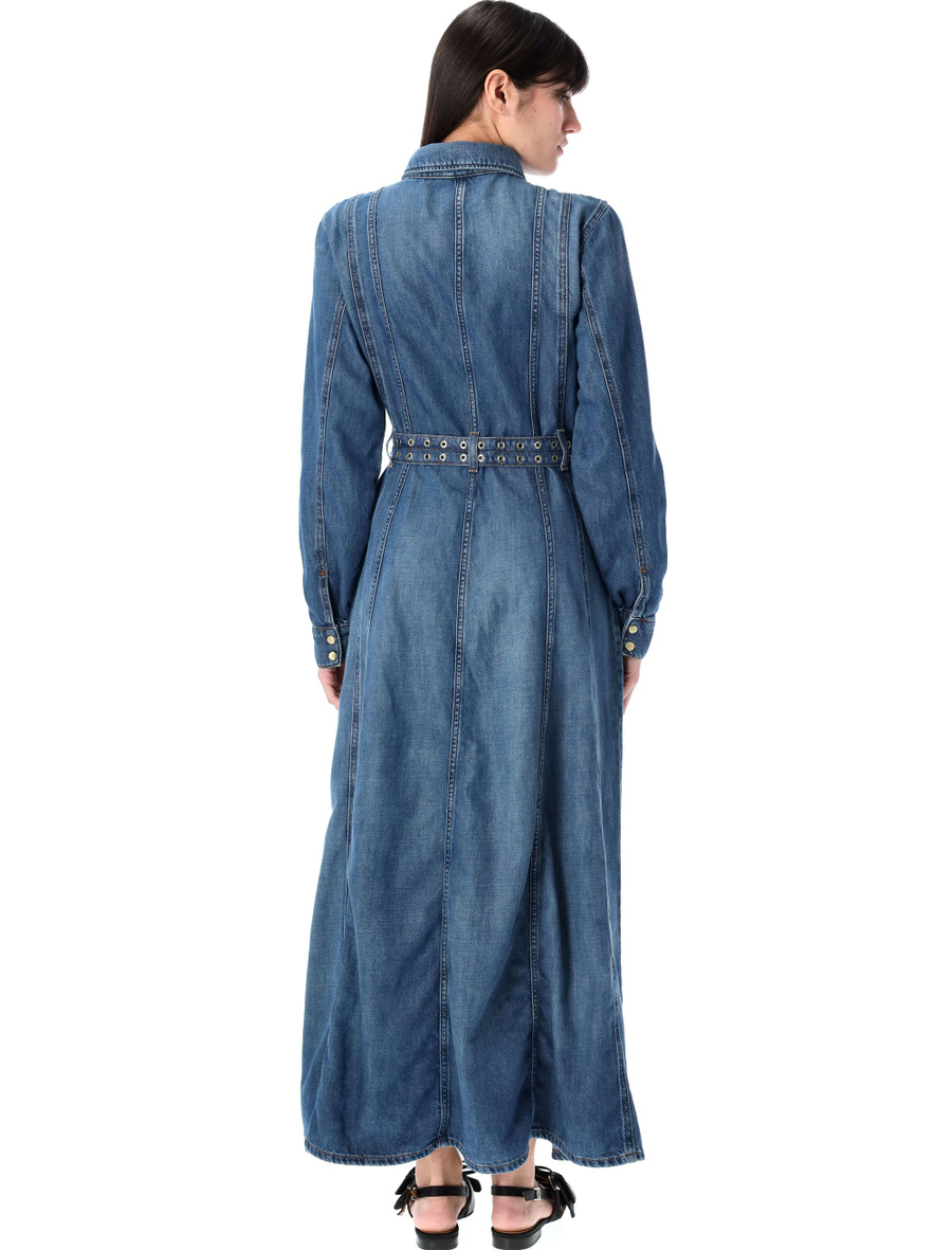 Denim maxi dress - Spazio Pritelli