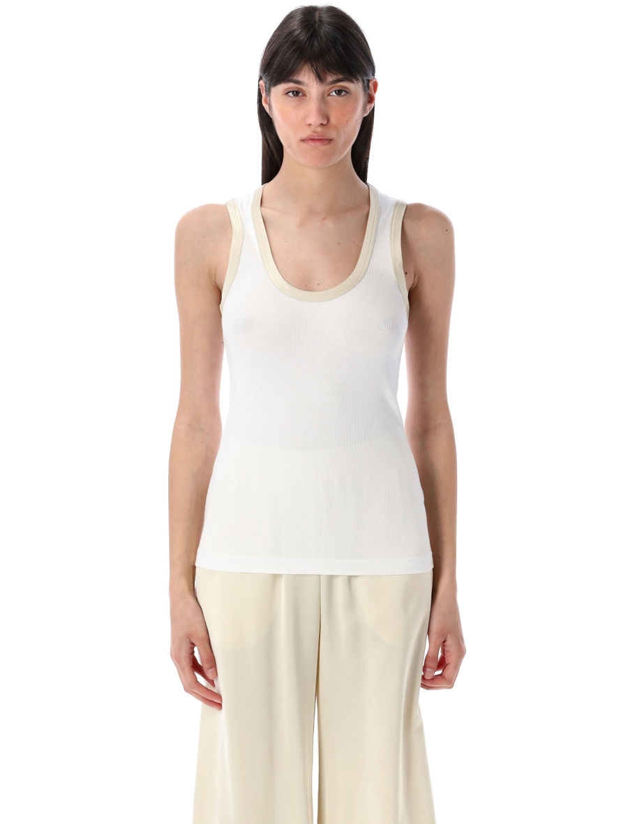 Rib tank top - Spazio Pritelli