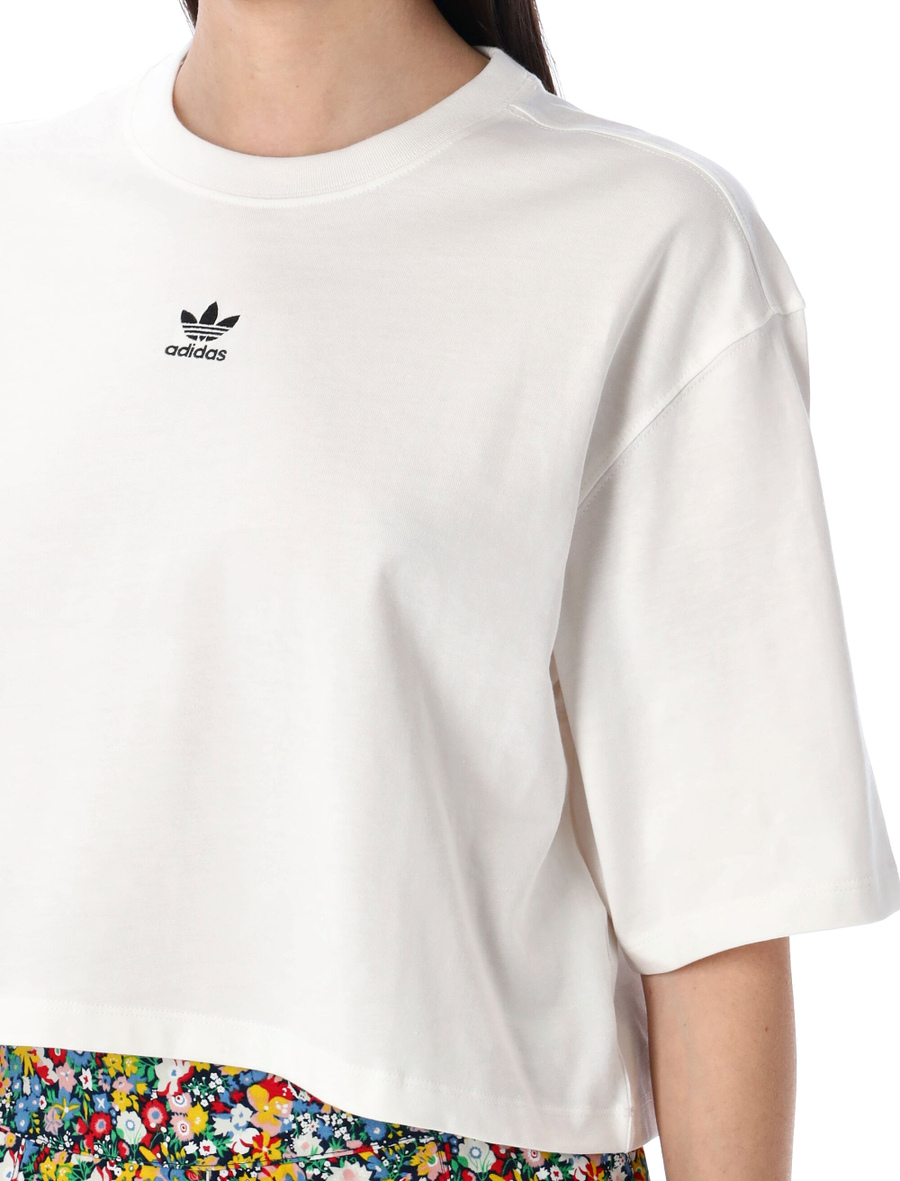 Essential crop tee - Spazio Pritelli