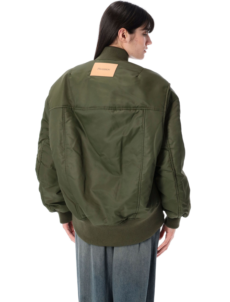 Oversized bomber jacket - Spazio Pritelli