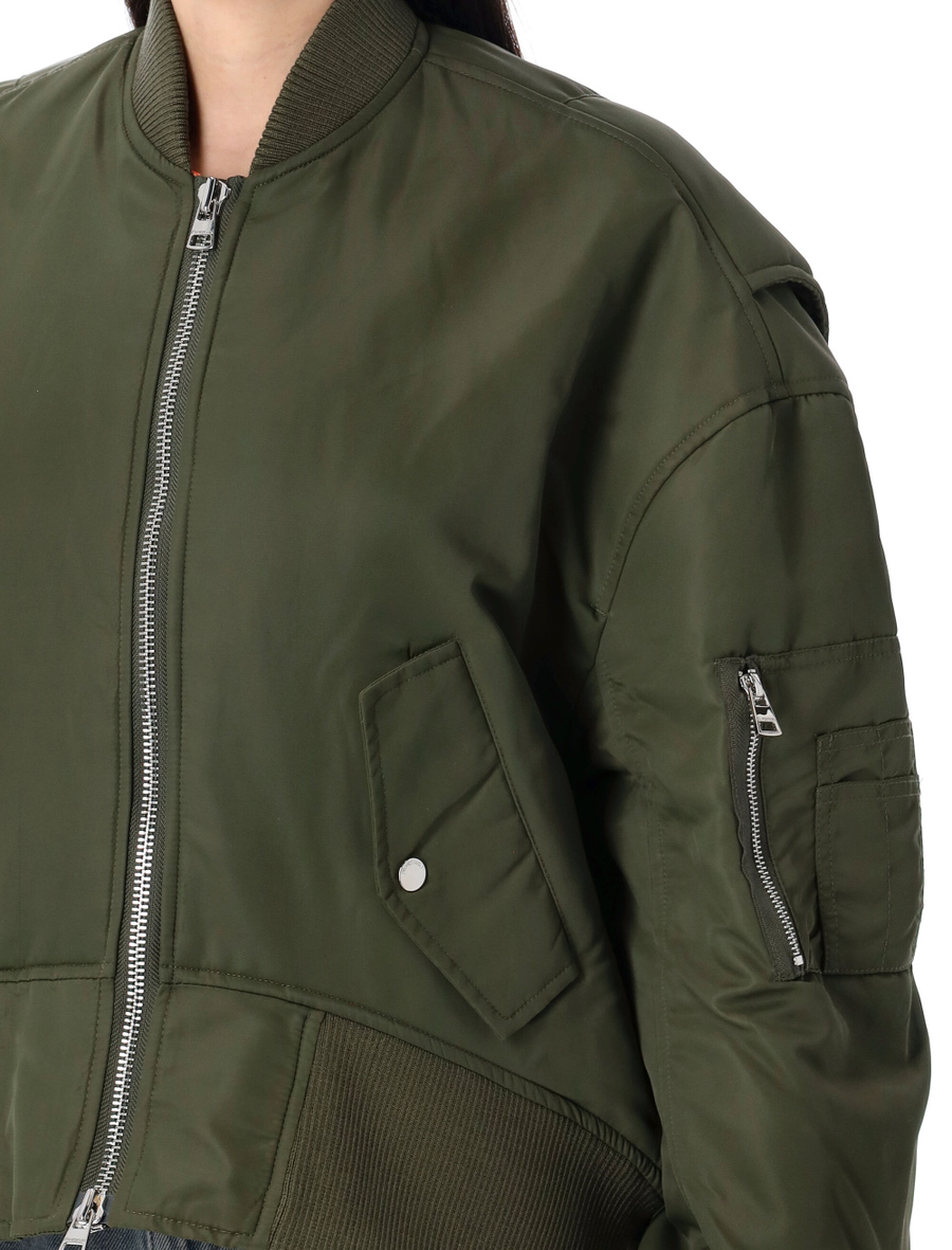 Oversized bomber jacket - Spazio Pritelli