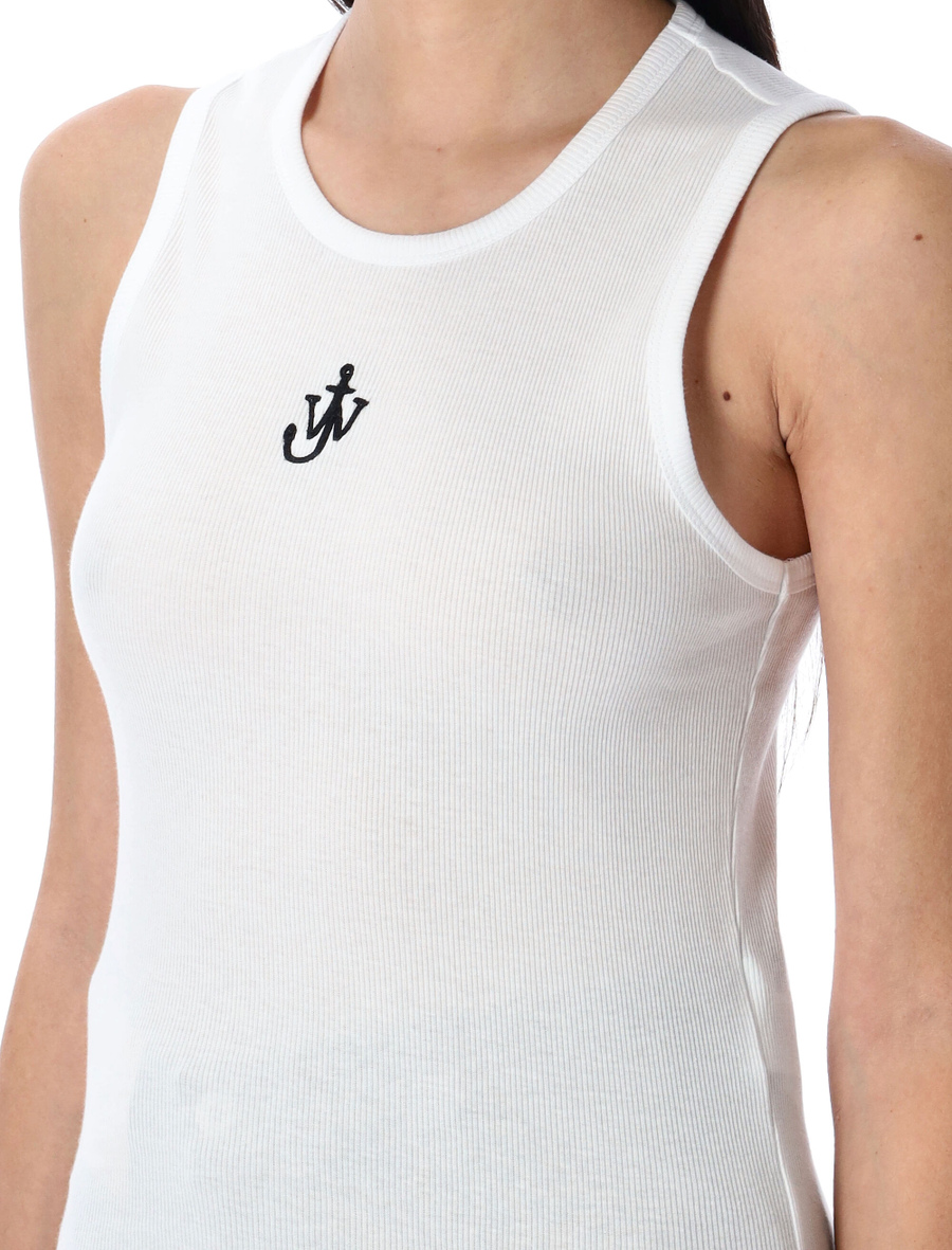 ANCHOR EMB TANK TOP - Spazio Pritelli