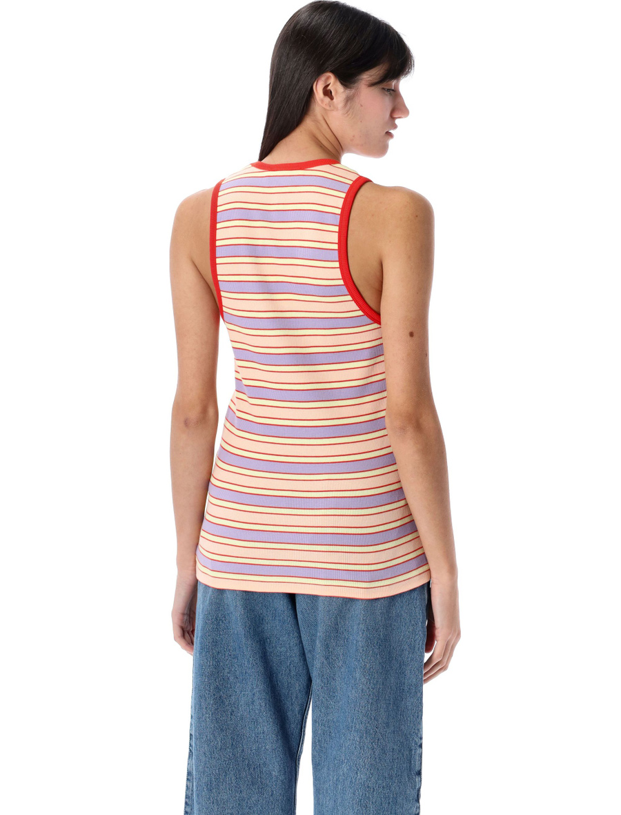 STRIPED TANK TOP - Spazio Pritelli