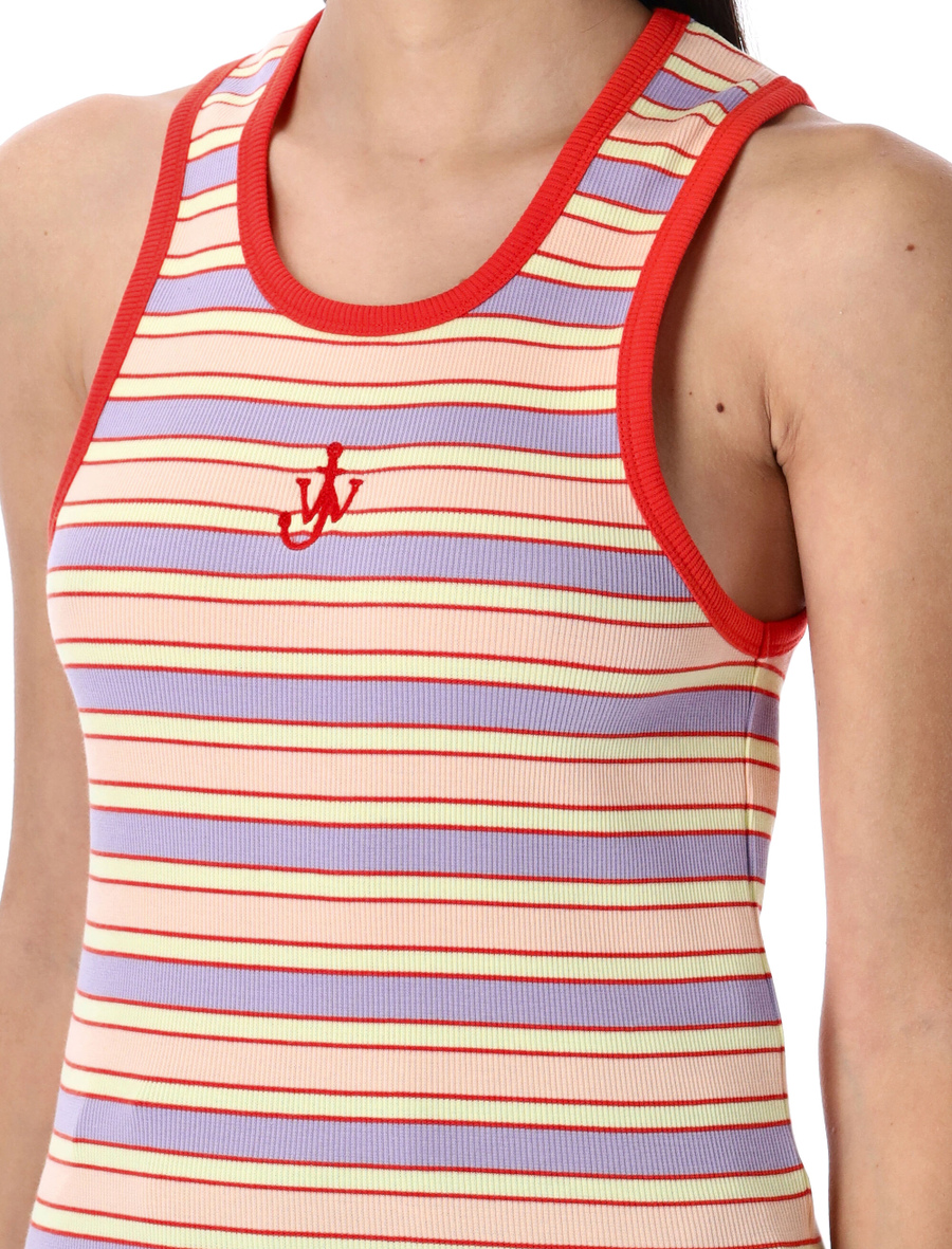 STRIPED TANK TOP - Spazio Pritelli