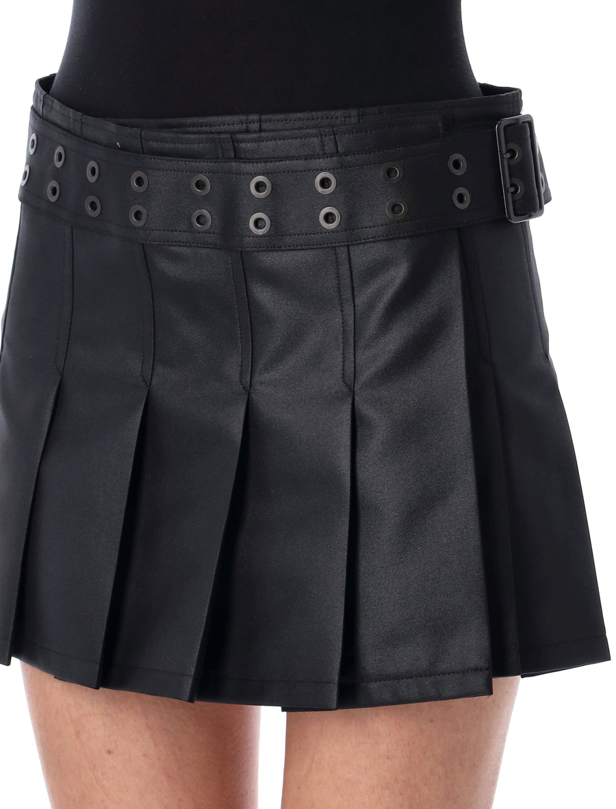 Belted mini skirt - Spazio Pritelli