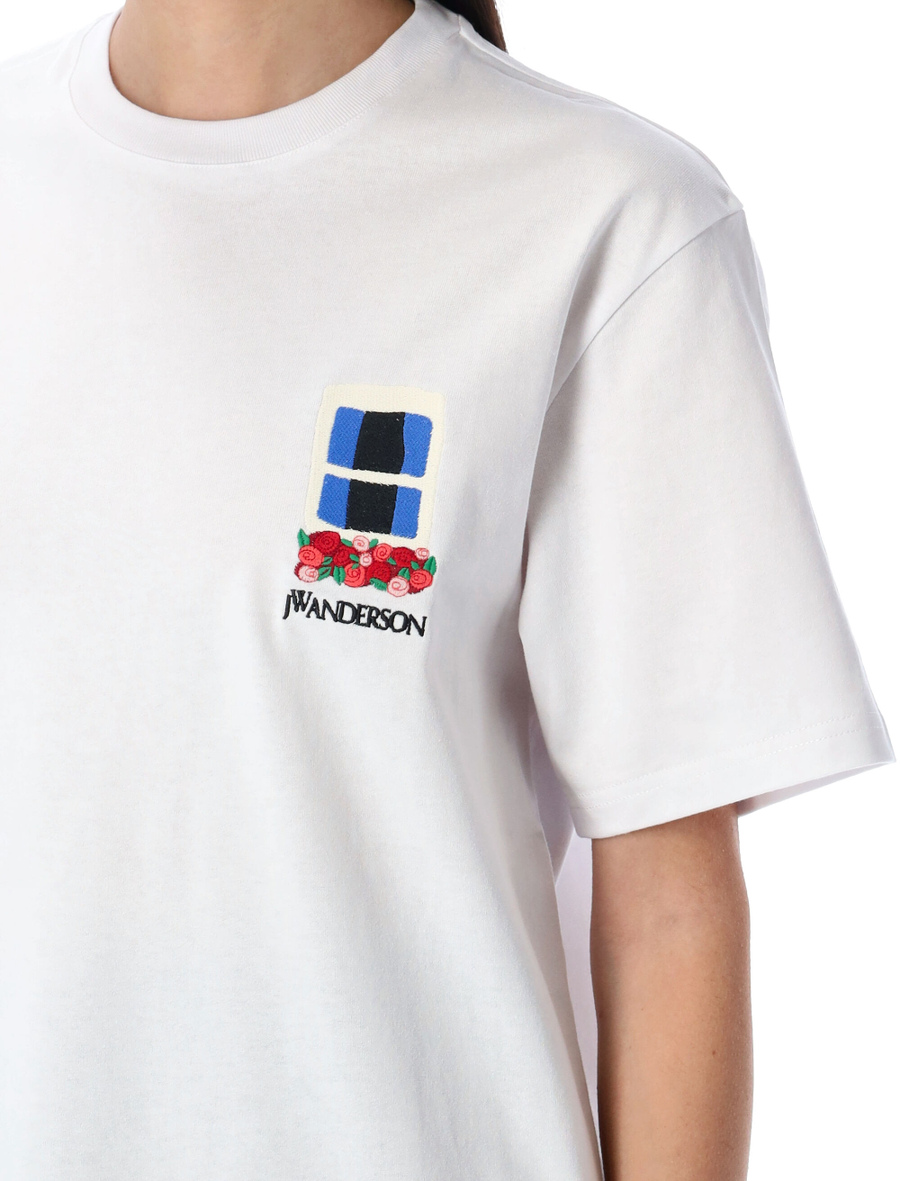 WINDOW EMB TEE - Spazio Pritelli