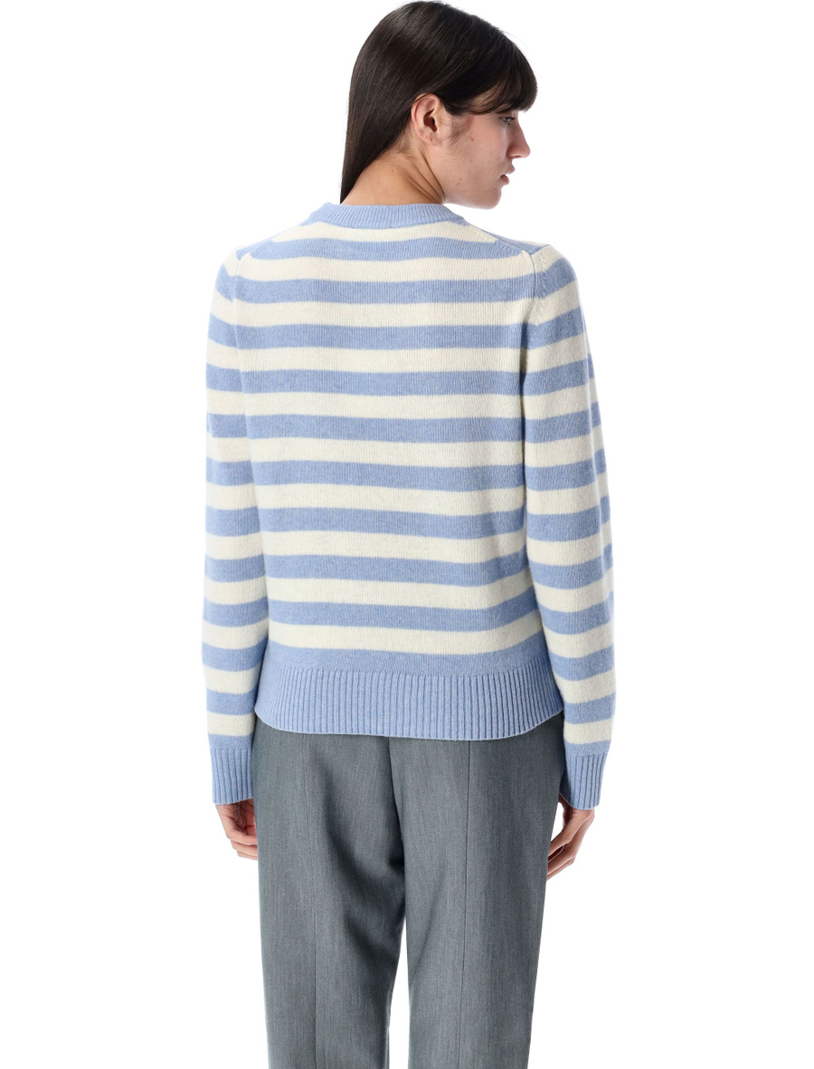 Striped graphic cat jumper - Spazio Pritelli