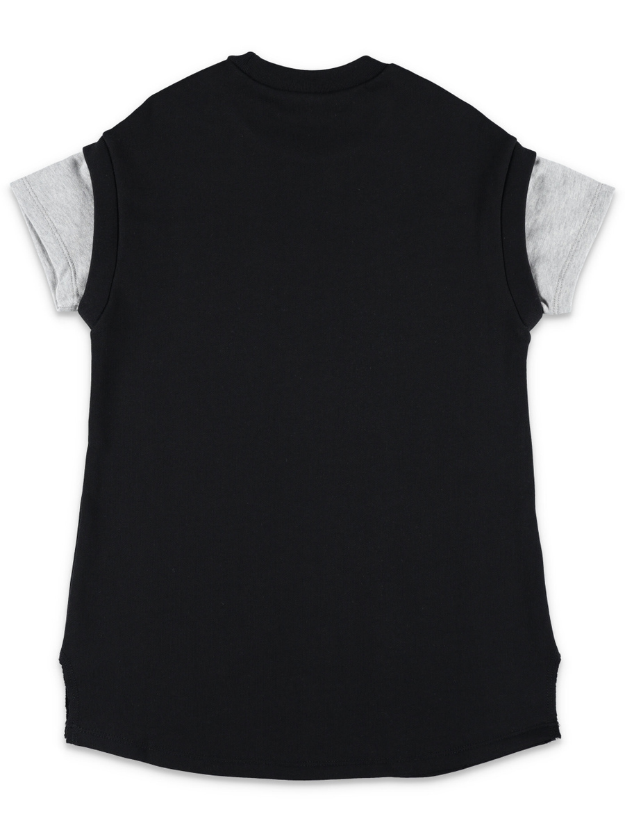 Kid - Crystal logo mini sweatdress - Spazio Pritelli
