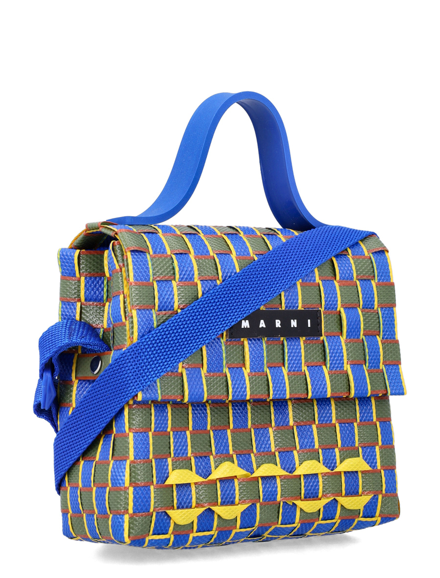 Kid - crossbody woven flap bag - Spazio Pritelli