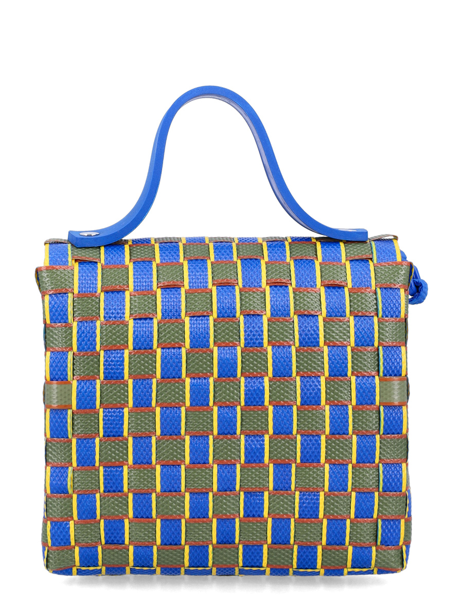 Kid - crossbody woven flap bag - Spazio Pritelli