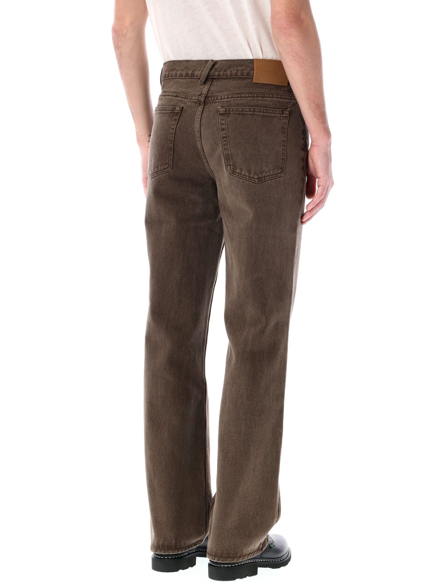 70S cut denim pant - Spazio Pritelli
