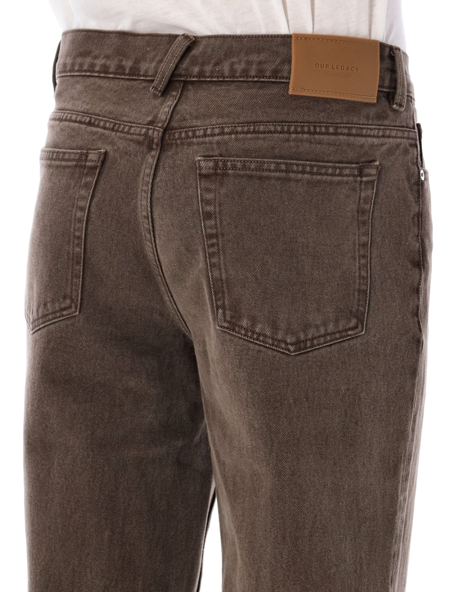 70S cut denim pant - Spazio Pritelli