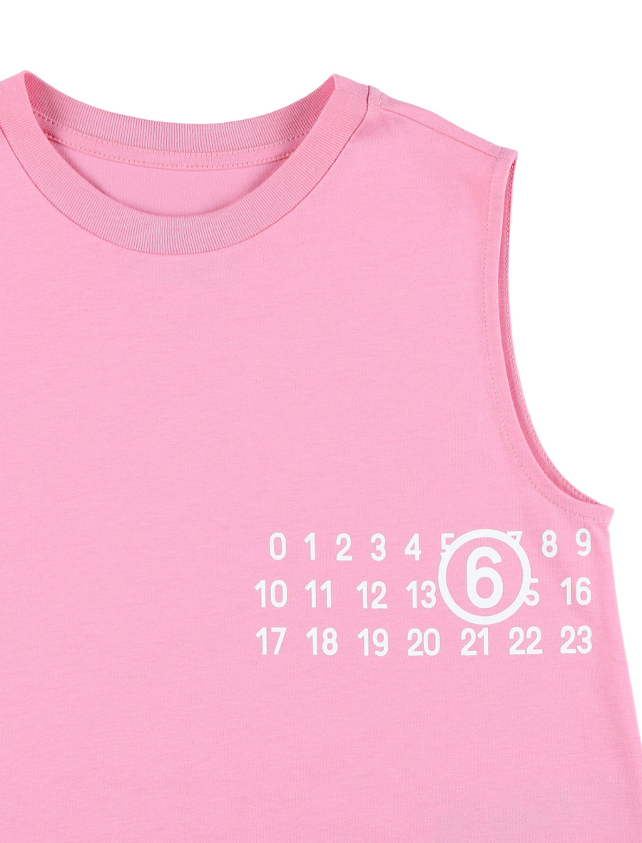 Kid - Numeric tank dress - Spazio Pritelli
