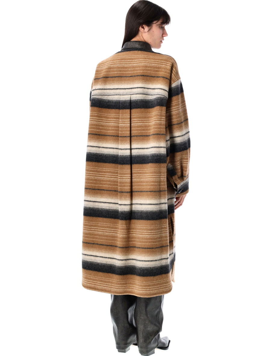 Djila overshirt long coat - Spazio Pritelli