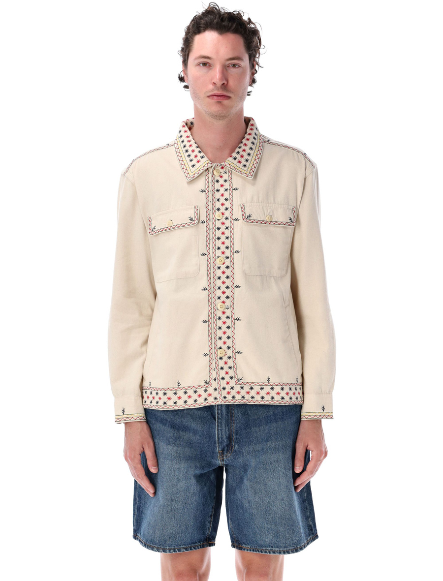 Starlight embroidered military jacket - Spazio Pritelli