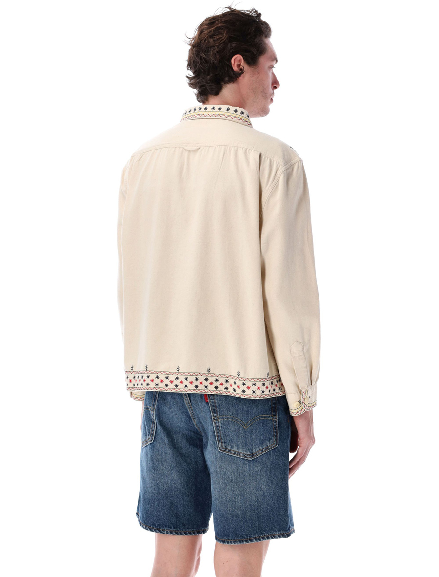 Starlight embroidered military jacket - Spazio Pritelli