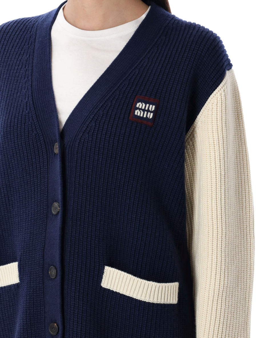 Wool and cashmere cardigan - Spazio Pritelli