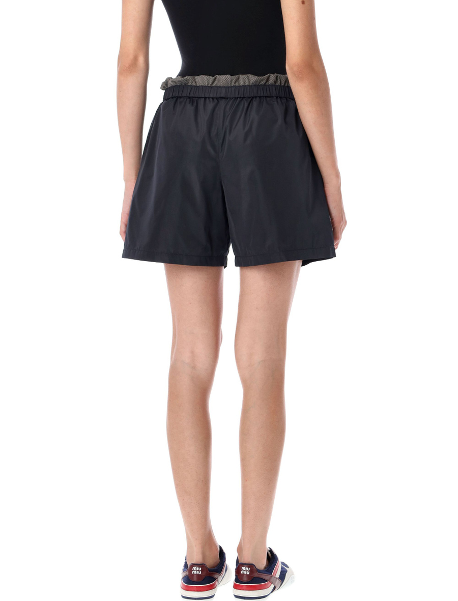 Technical silk bermudas - Spazio Pritelli