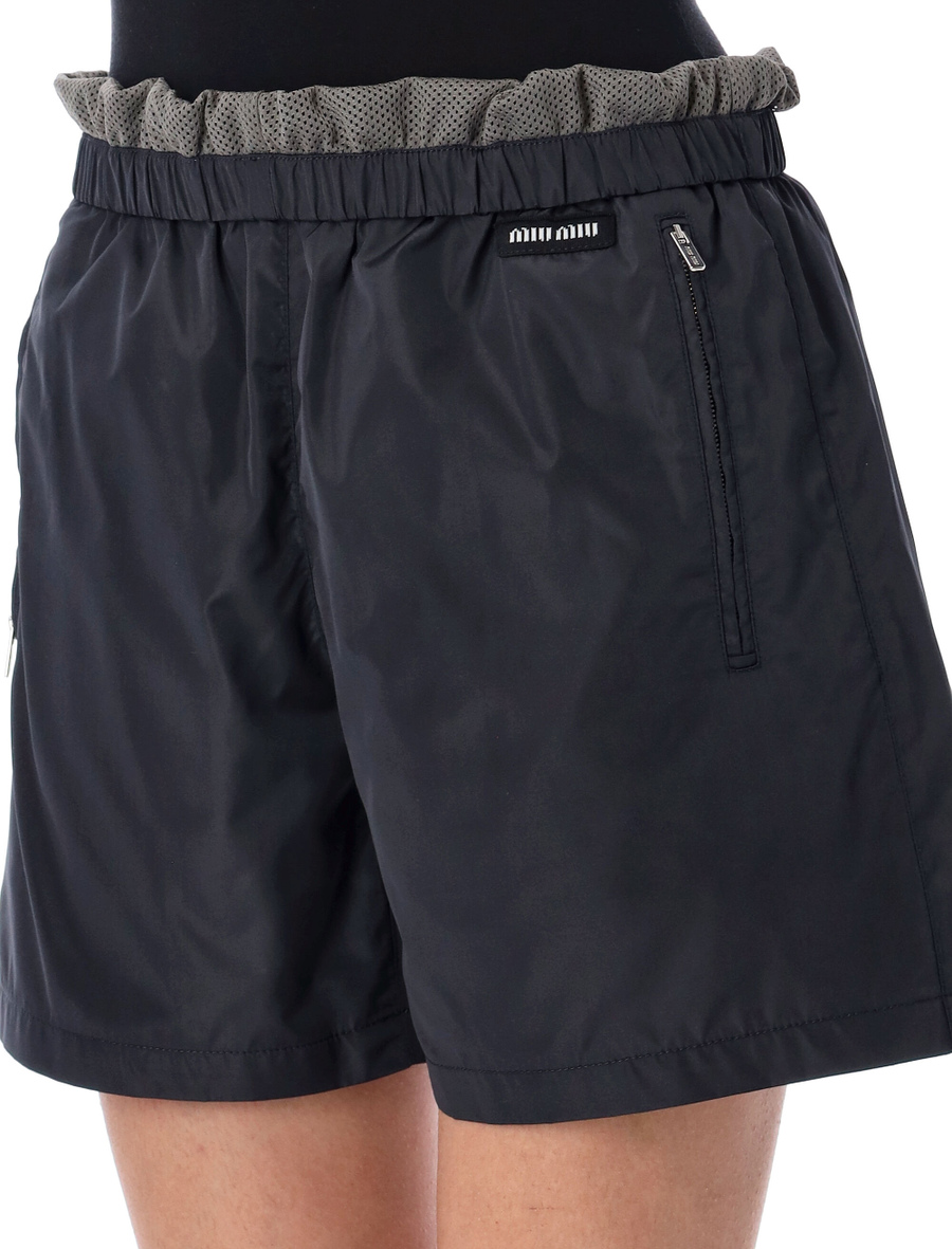 Technical silk bermudas - Spazio Pritelli