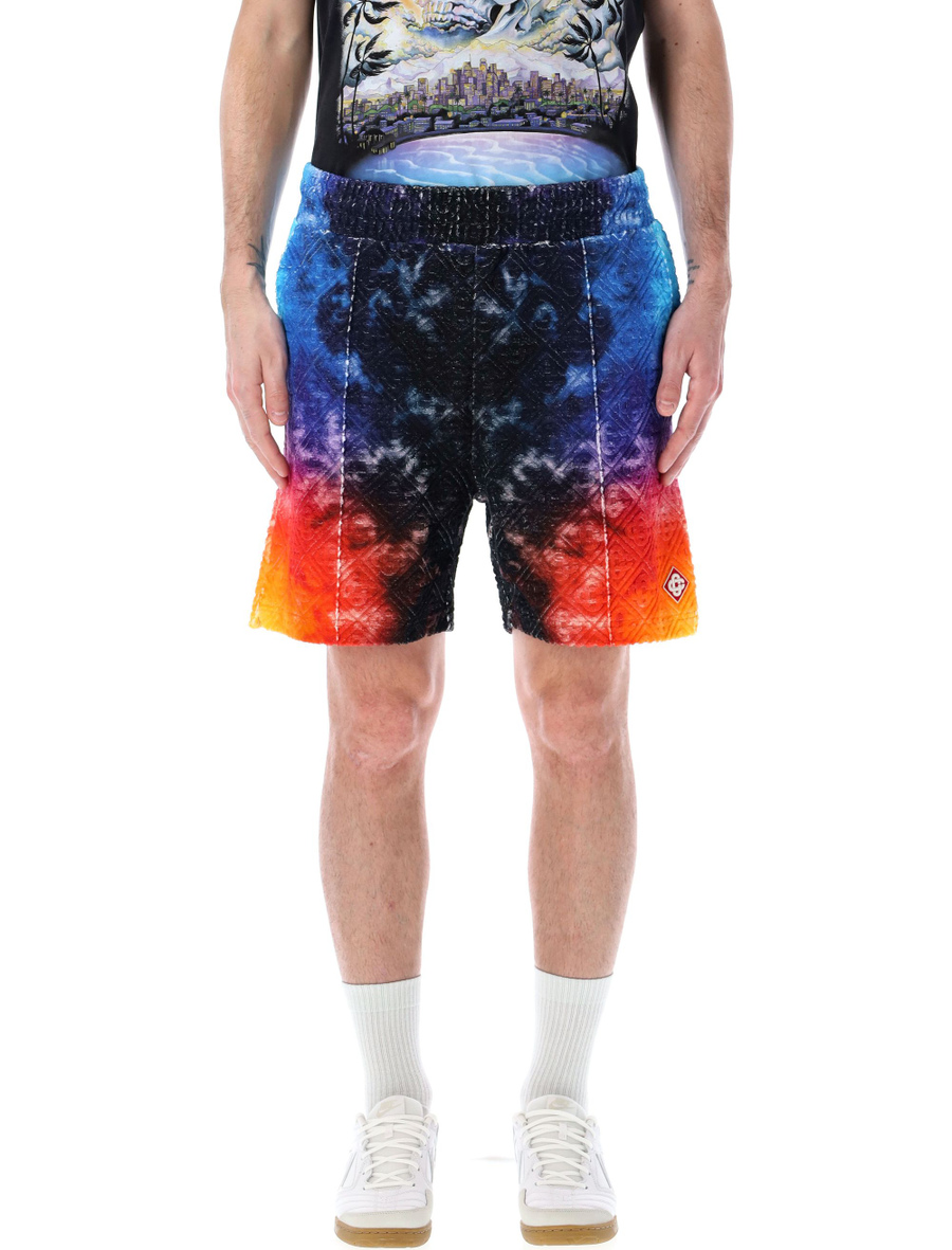 Gradient towelling shorts - Spazio Pritelli