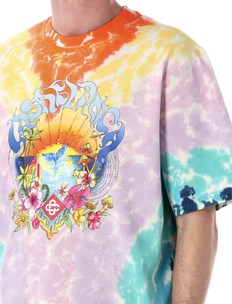 Surf Trip Tie-Dye t-shirt - Spazio Pritelli
