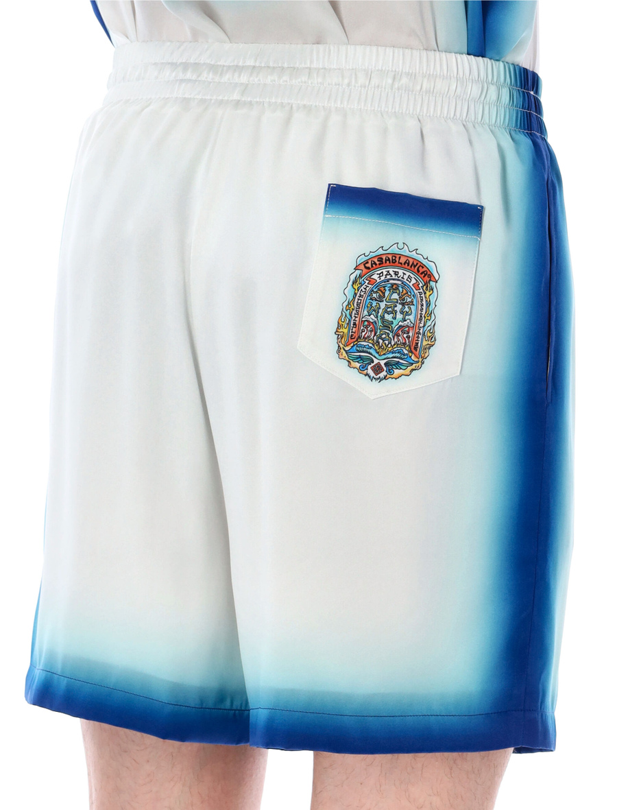 Casa Way Skate silk shorts - Spazio Pritelli