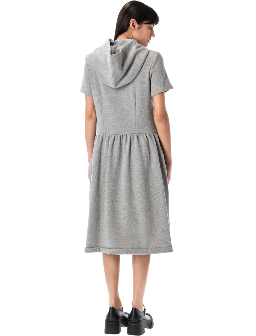 Hooded sweatshirt-dress - Spazio Pritelli