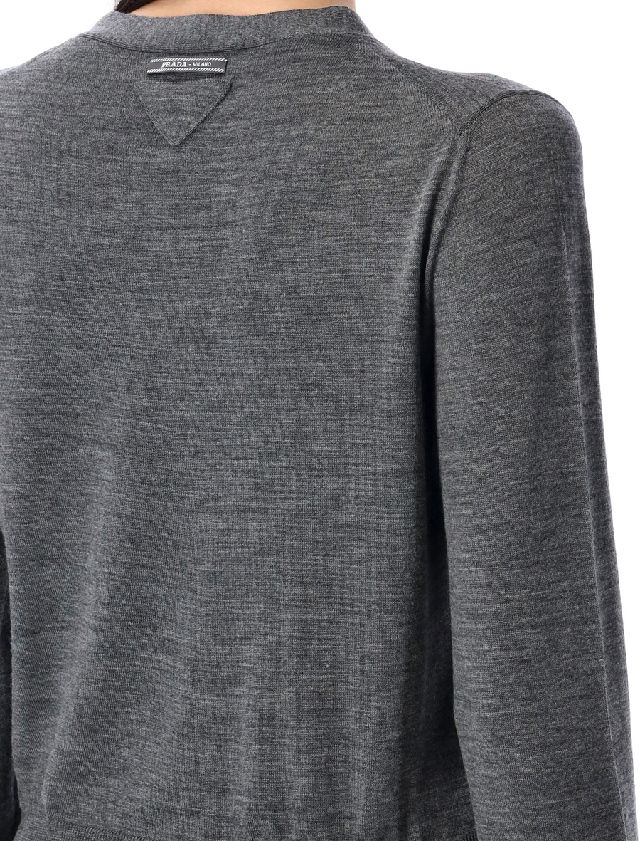 Light wool cardigan - Spazio Pritelli
