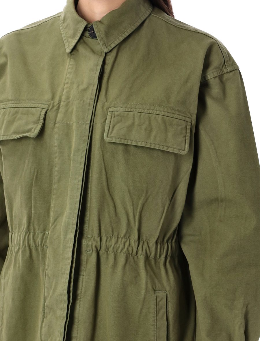 Canvas sahariana jacket - Spazio Pritelli