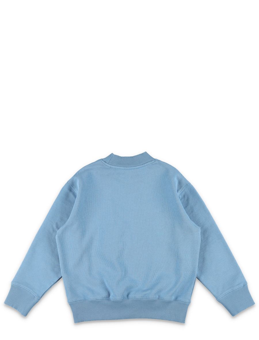 Kid - Classic curved logo sweatshirt - Spazio Pritelli