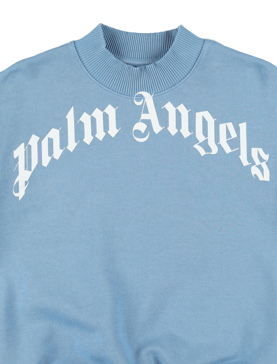 Kid - Classic curved logo sweatshirt - Spazio Pritelli