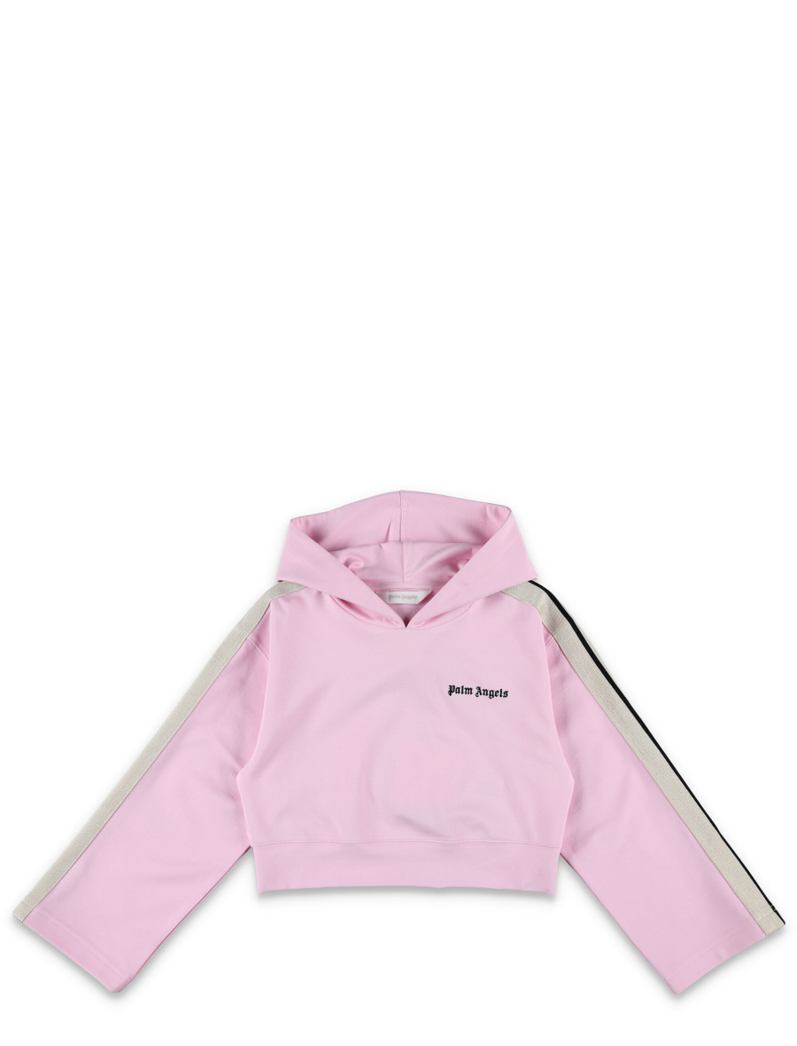 Kid - Track cropped hoodie - Spazio Pritelli