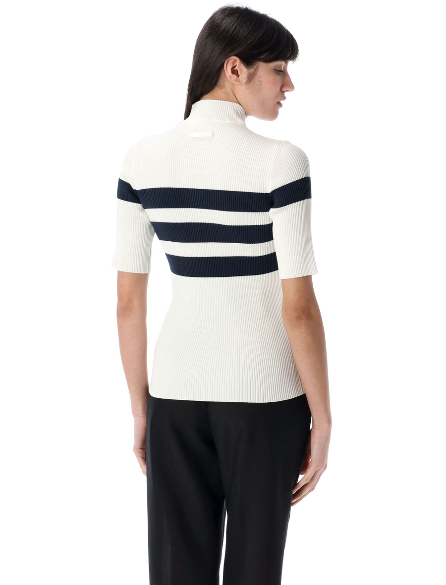 Striped knit top - Spazio Pritelli