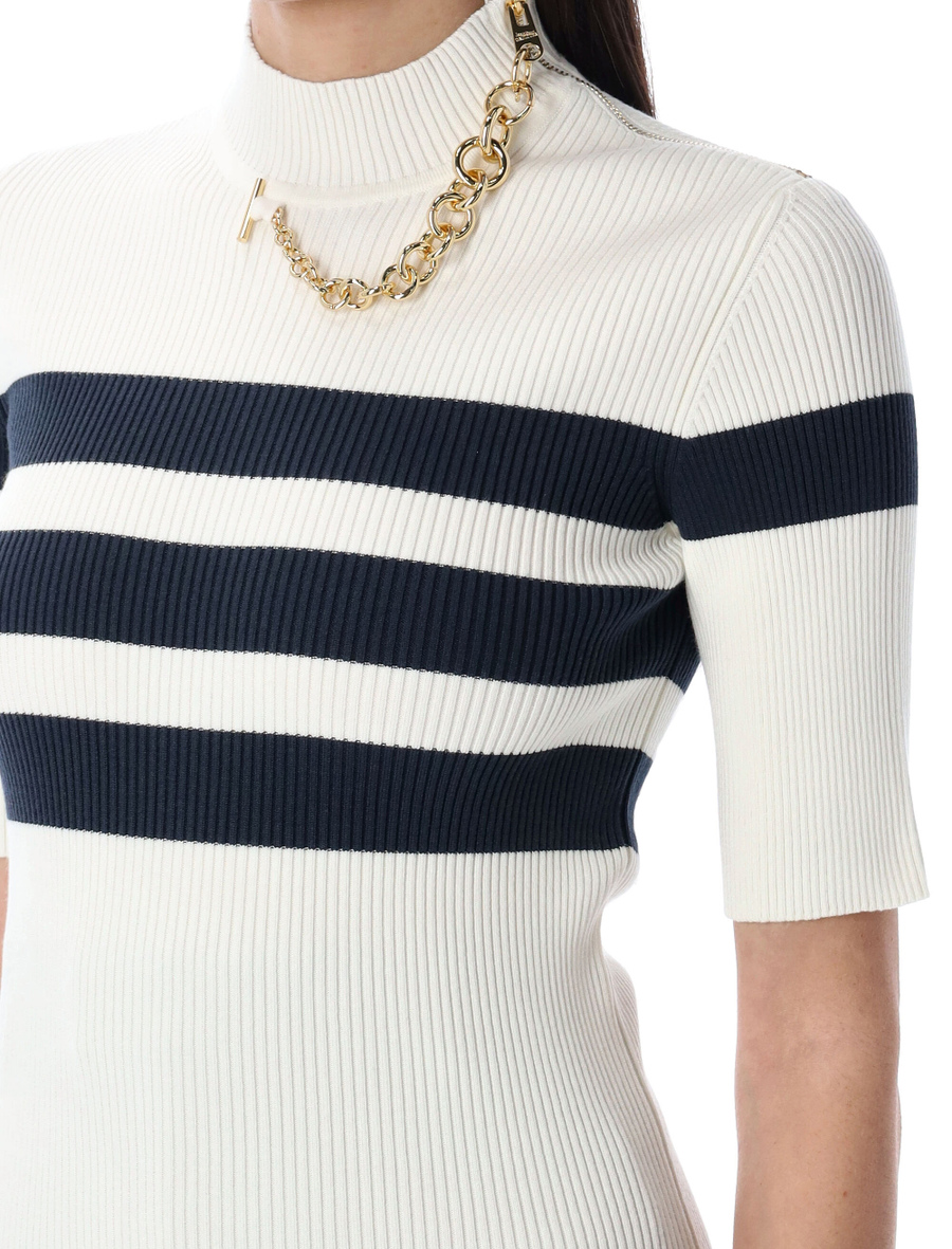 Striped knit top - Spazio Pritelli