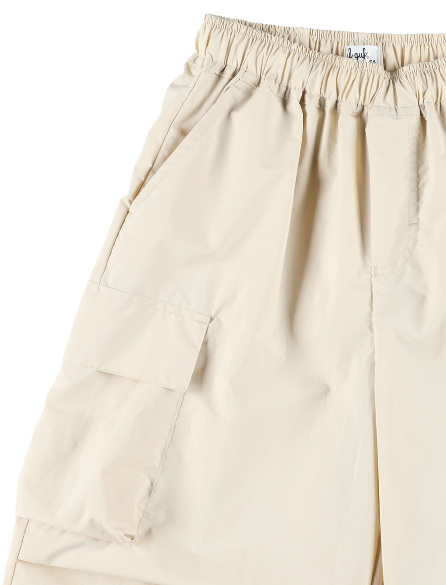 Kid - Re-tech nylon Carrot fit pants - Spazio Pritelli