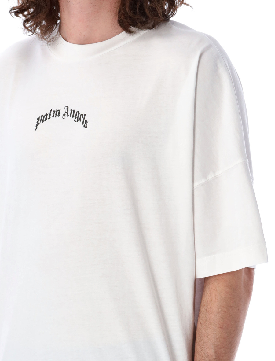 Curved logo t-shirt - Spazio Pritelli