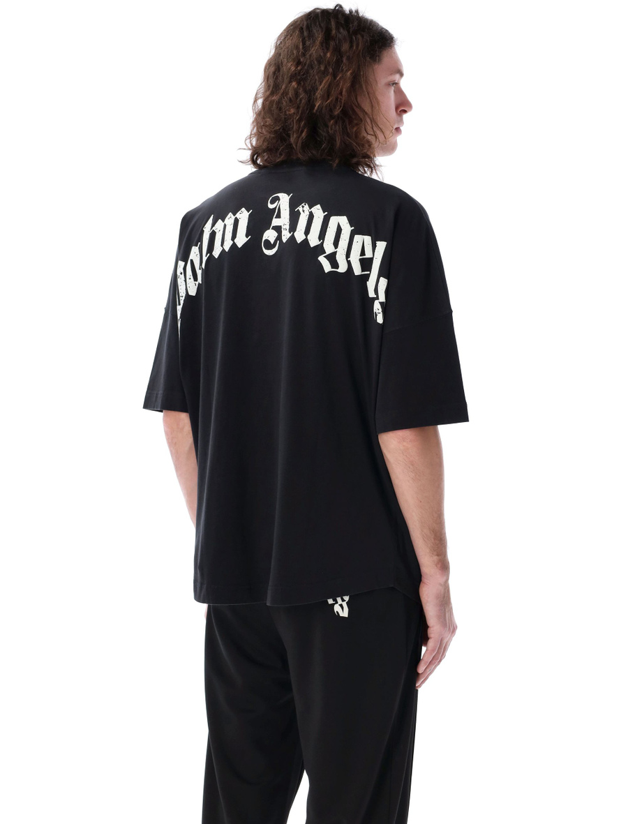 Curved logo t-shirt - Spazio Pritelli