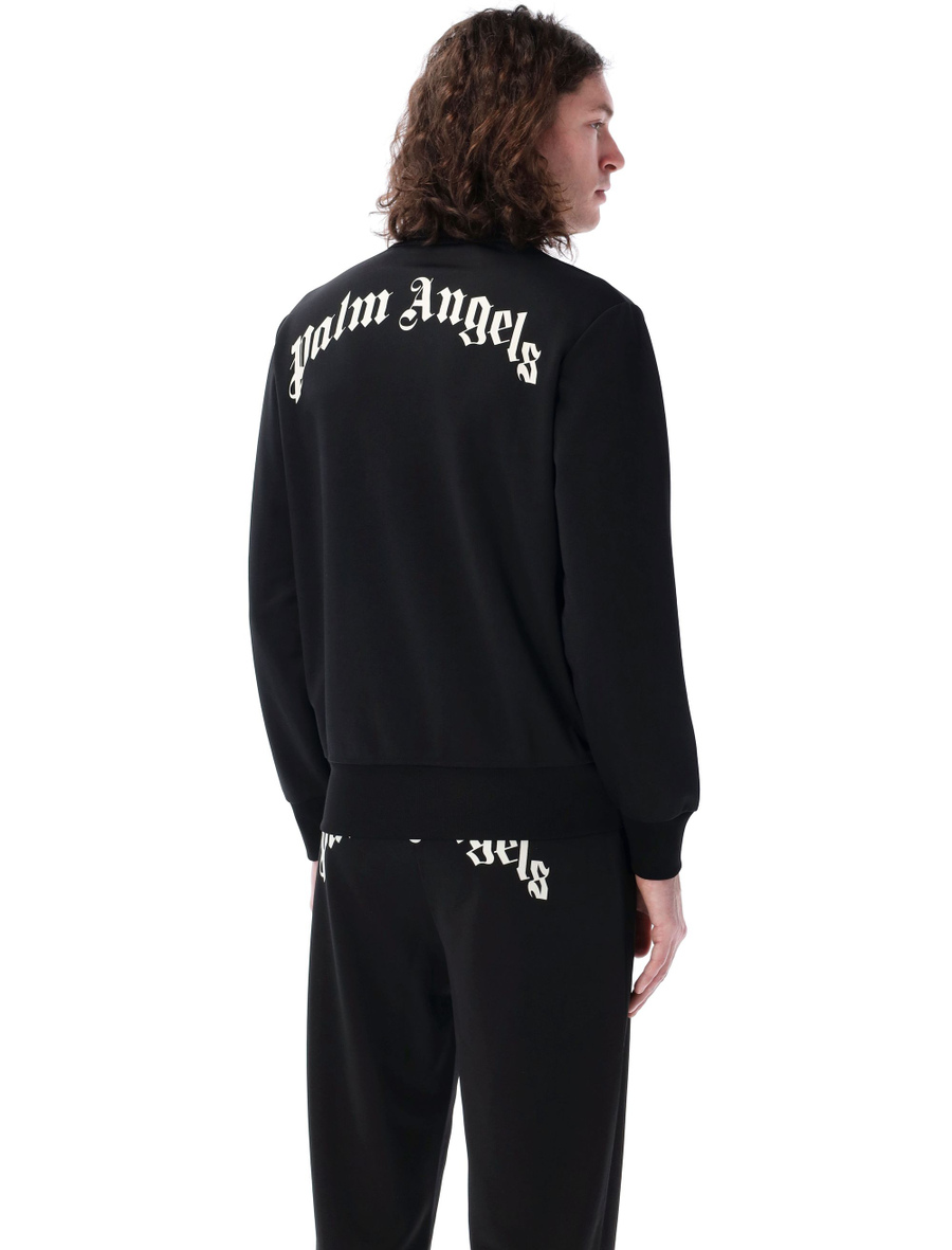 Curved logo track jacket - Spazio Pritelli