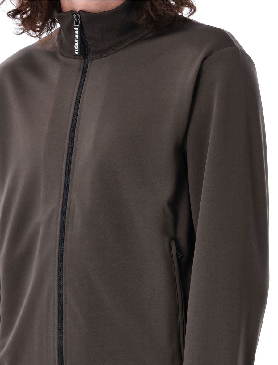 Curved logo track jacket - Spazio Pritelli