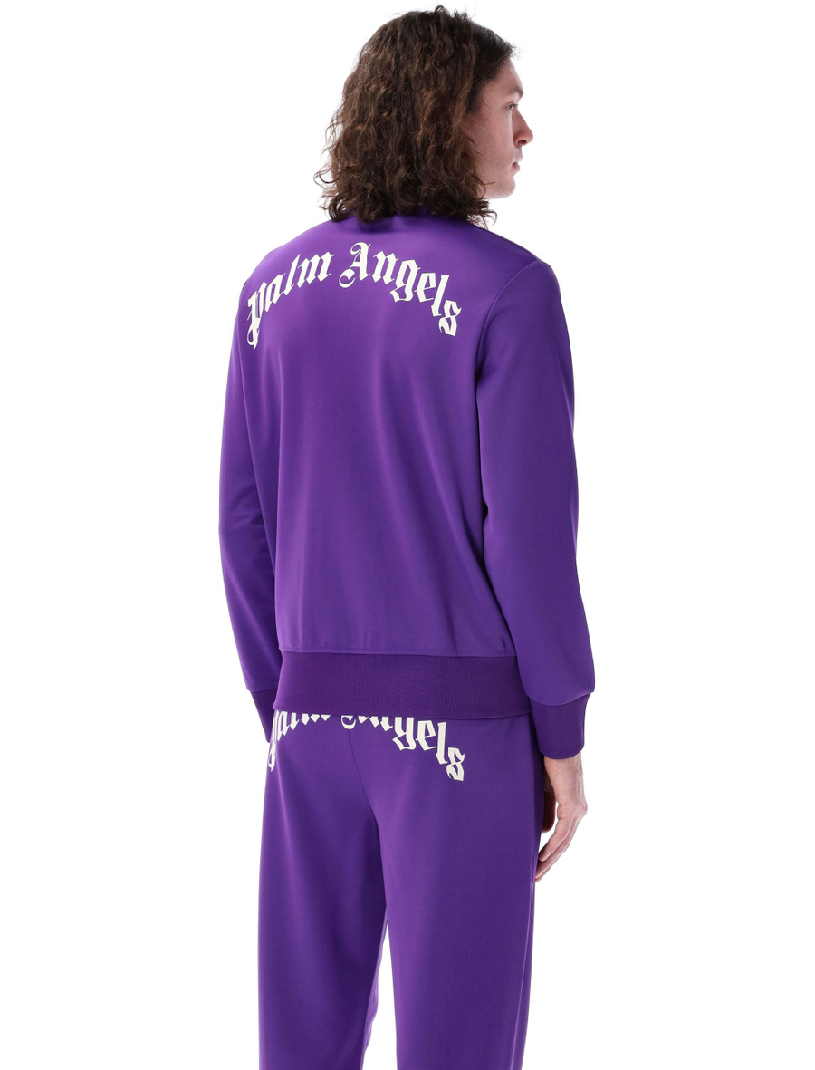 Curved logo track jacket - Spazio Pritelli