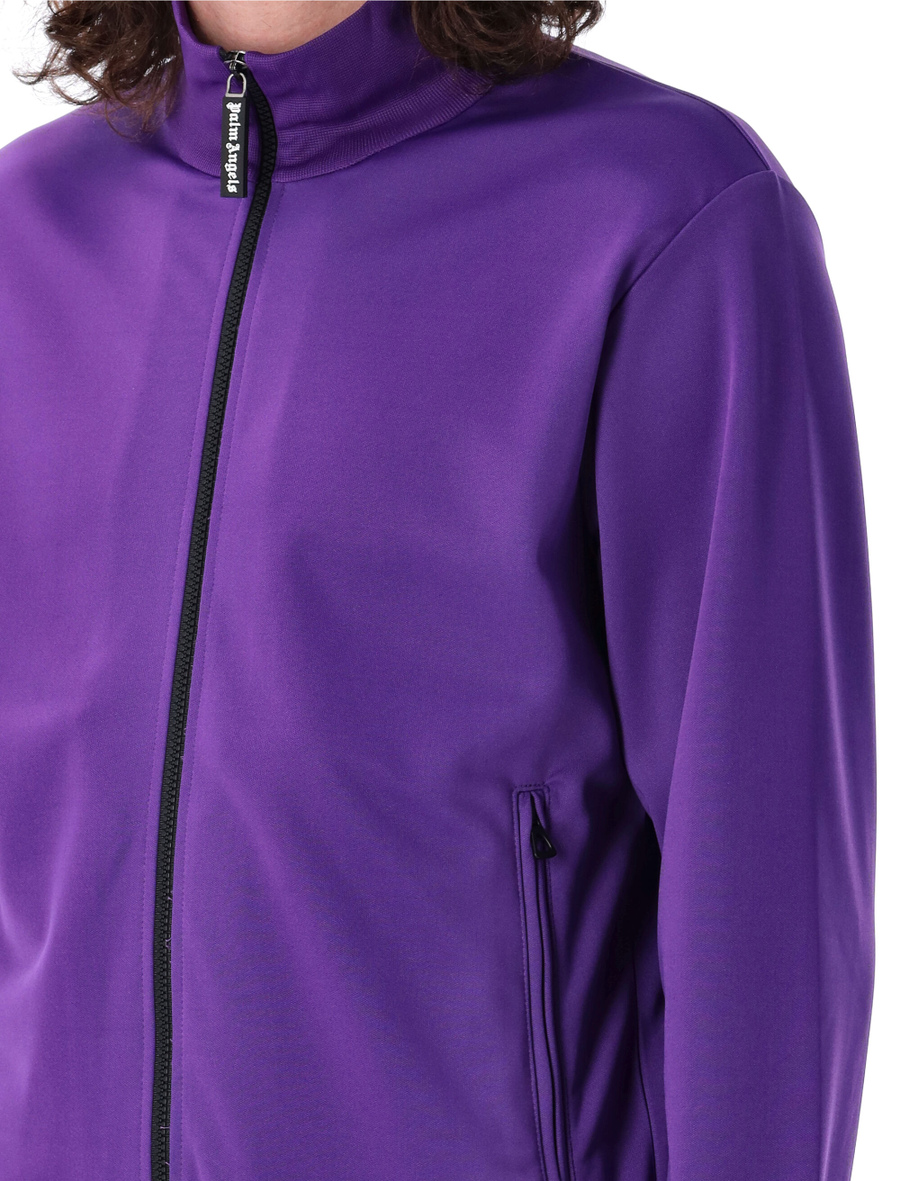 Curved logo track jacket - Spazio Pritelli