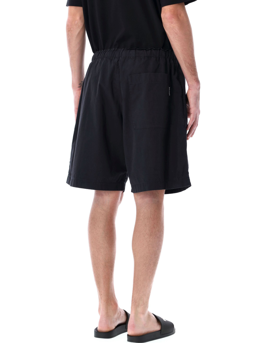 Flame logo sweat shorts - Spazio Pritelli