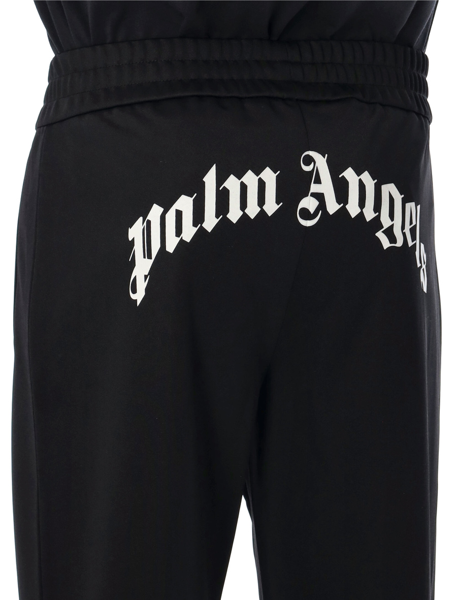 Curved logo track pants - Spazio Pritelli