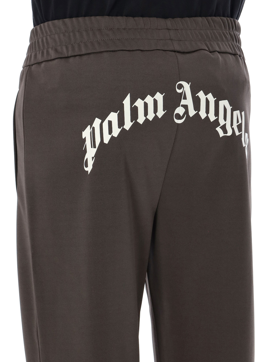 Curved logo track pants - Spazio Pritelli