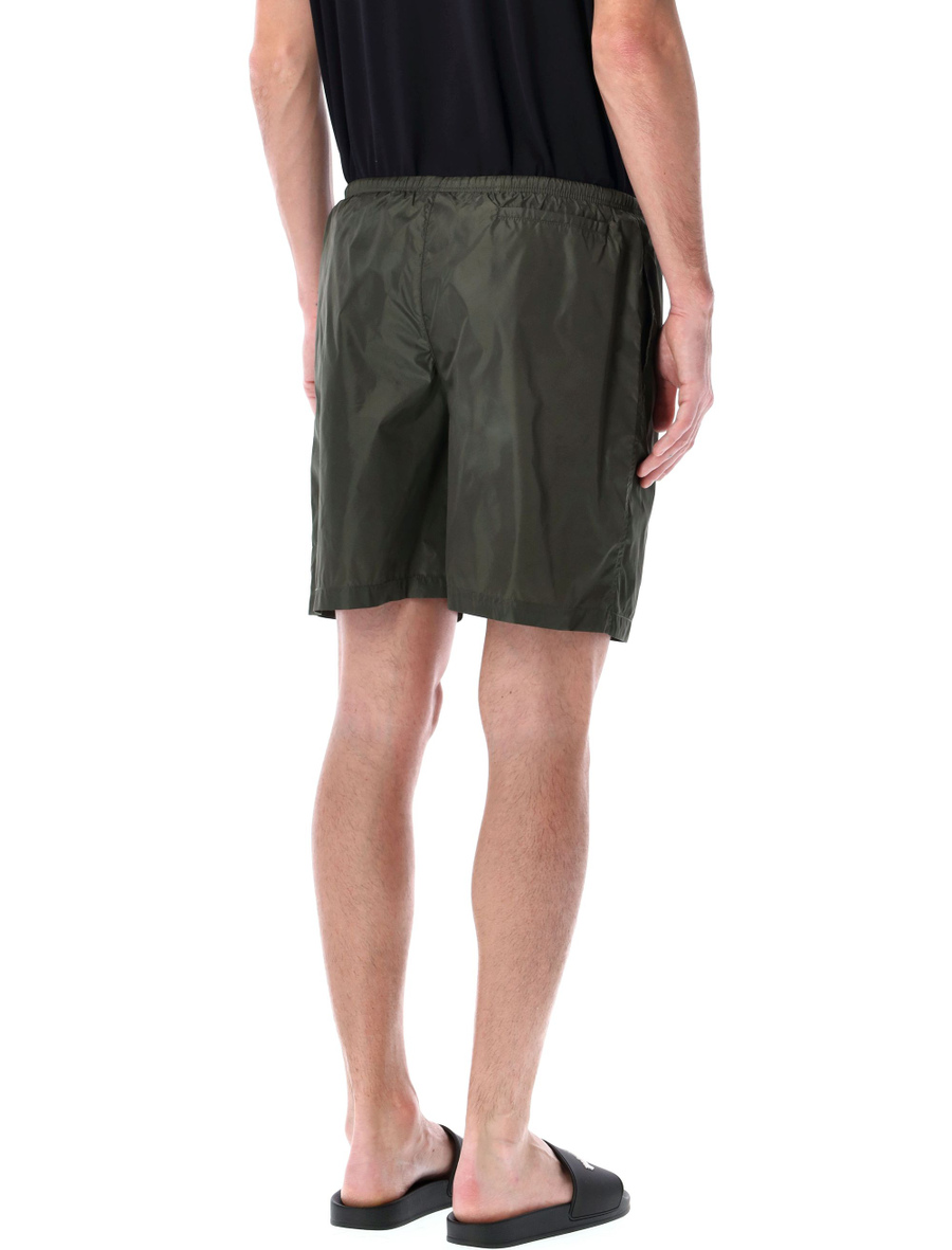 Curved logo swim shorts - Spazio Pritelli
