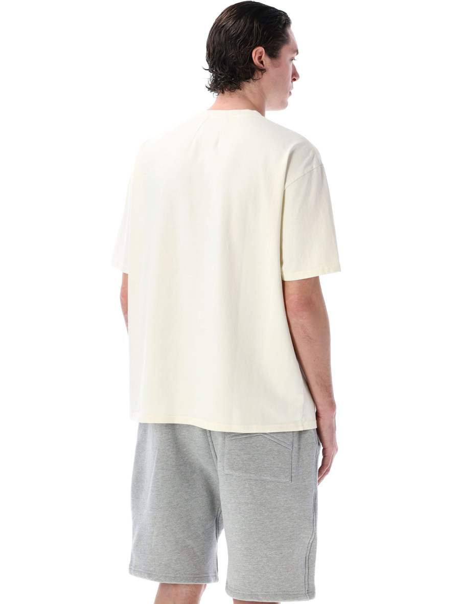 Distressed logo t-shirt - Spazio Pritelli