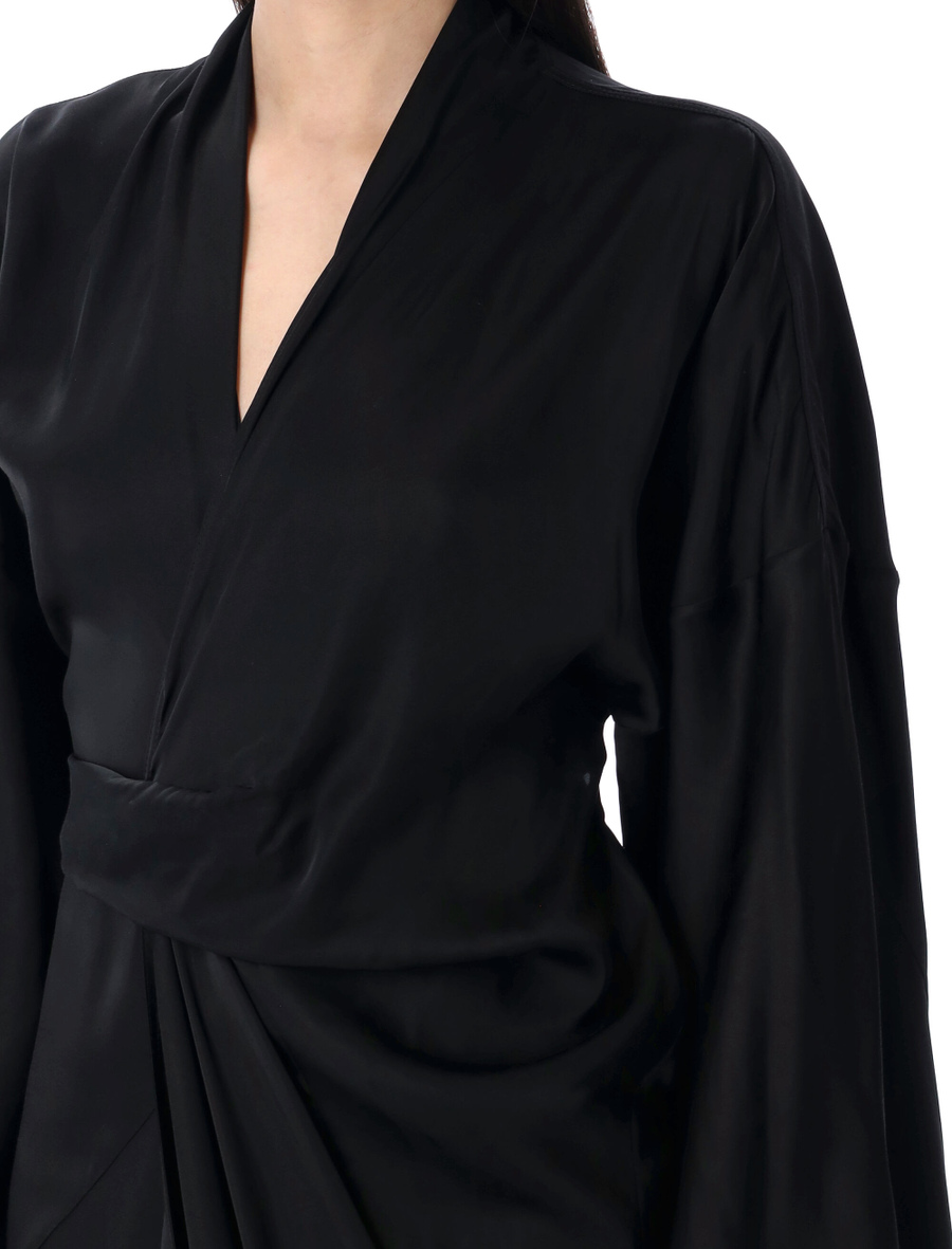 Wrap gown - Spazio Pritelli